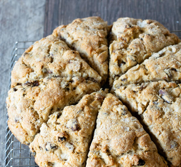 Fruit Cake Scones [V]