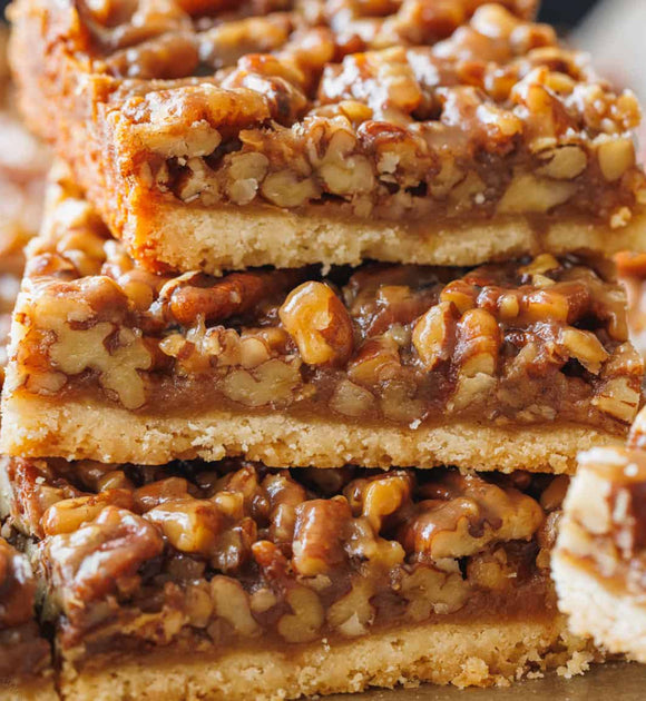 Pecan Pie Bars [V]