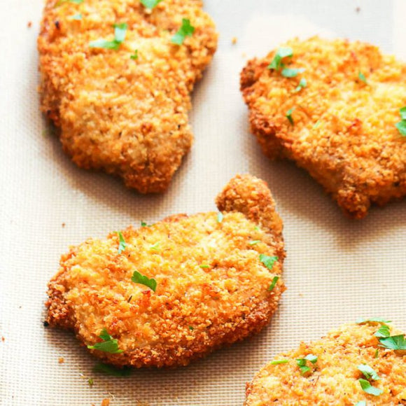 Breaded Pork Cutlet with Roasted Potatoes [LF]