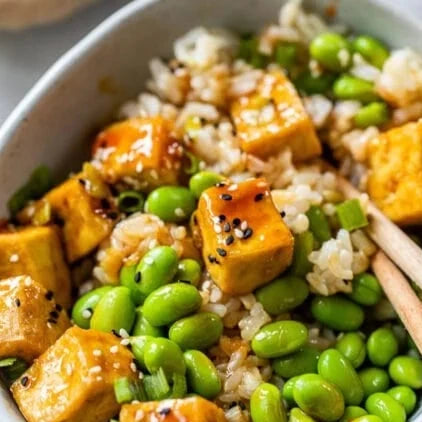 Tofu Sushi Bowl [V/Vegan/LF/GF]
