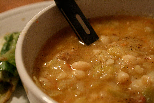 Sausage, White Bean, and Kale Soup [LF/GF]