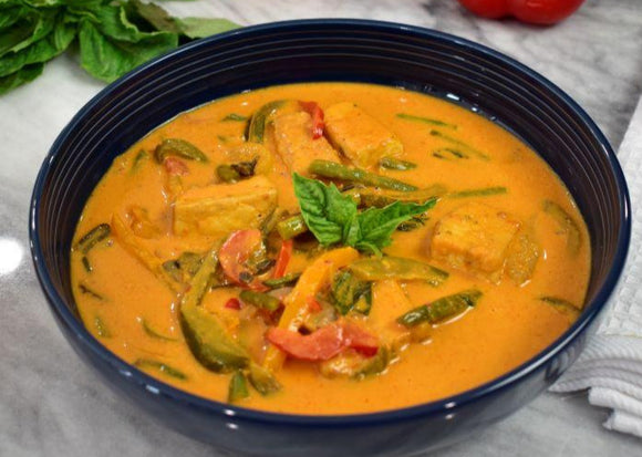 Thai Tofu and Vegetable Red Curry [V/Vegan/GF/LF]
